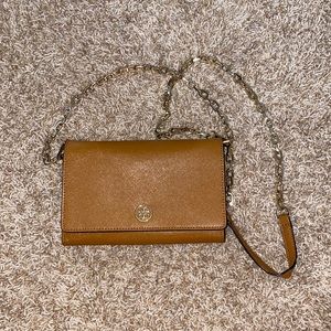 Tory Burch brown crossbody bag